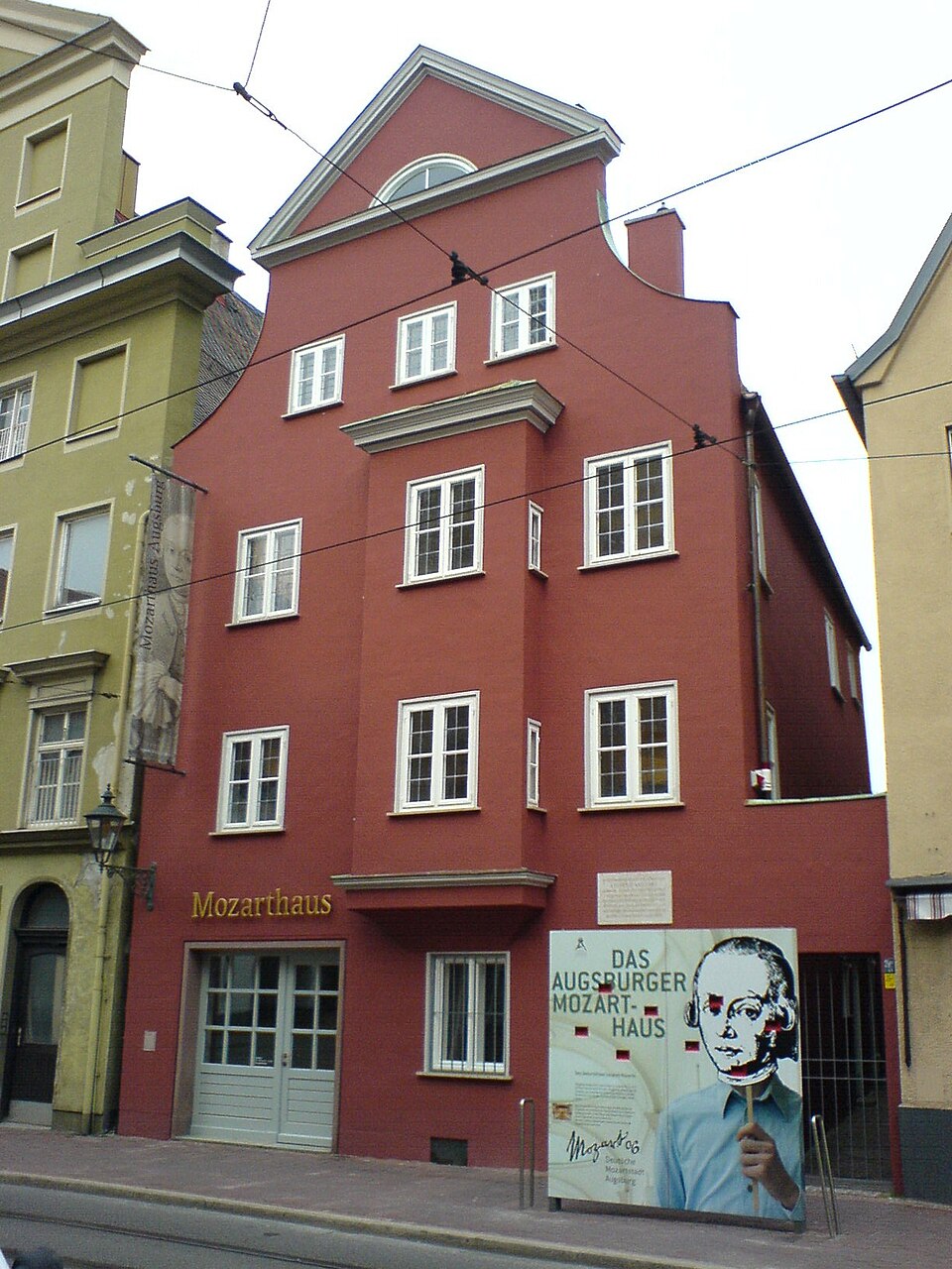 Mozarthaus Augsburg in der Frauentorstraße