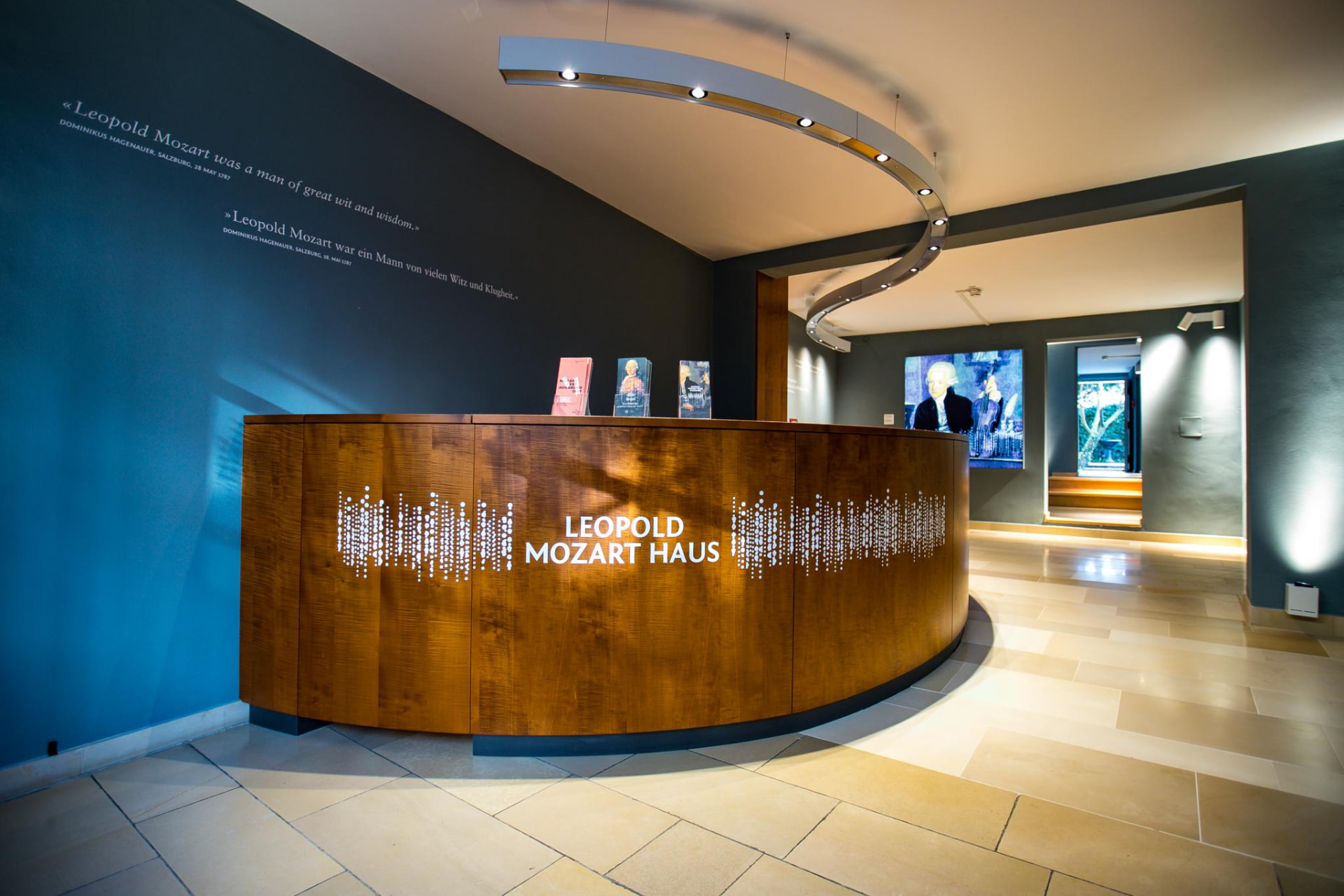 Foyer im Leopold Mozart Haus, Augsburg